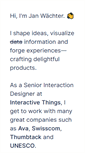 Mobile Screenshot of janwaechter.com